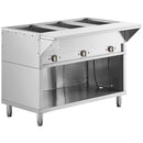 Maple Leaf EST-3SW-CB 3 Well Steam Table - 208-240V, ENCLOSED CABINET