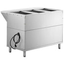 Maple Leaf EST-3SW-CB 3 Well Steam Table - 208-240V, ENCLOSED CABINET