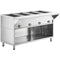Maple Leaf EST-4SW-CB Electric 4 Well Steam Table - 208-240V, ENCLOSED CABINET
