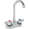 BK Resources Quick Turn Wall Mounted Hand Sink Faucet