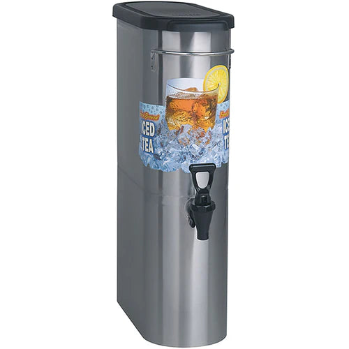 Bunn TDO-N-3.5 Slim Insulated Iced Tea & Coffee Dispenser - 13.2L Capacity