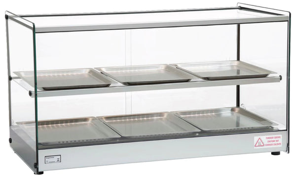 CELCOOK ERATO Line 33" Wide Heated Display Case (6 Tray Capacity)