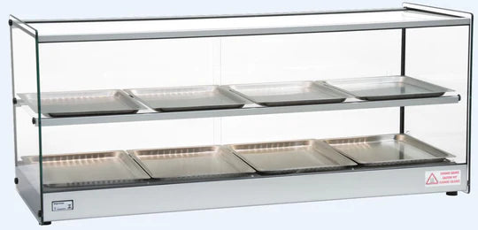 CELCOOK ERATO Line 43" Wide Heated Display Case (10 Tray Capacity)