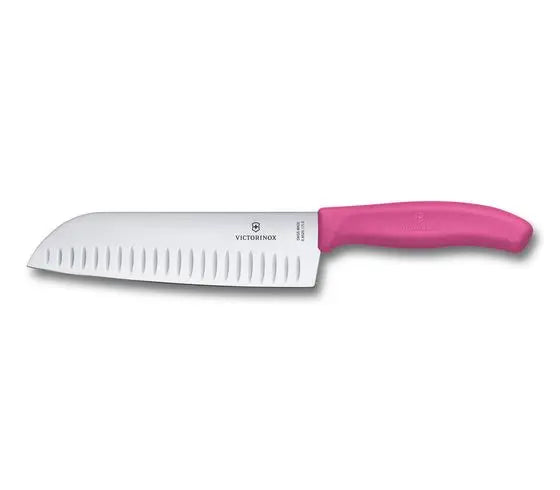 Swiss Classic fluted edge Santoku Knife