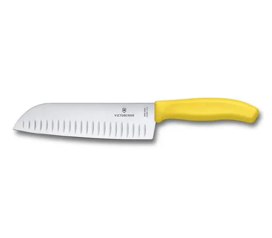 Swiss Classic fluted edge Santoku Knife