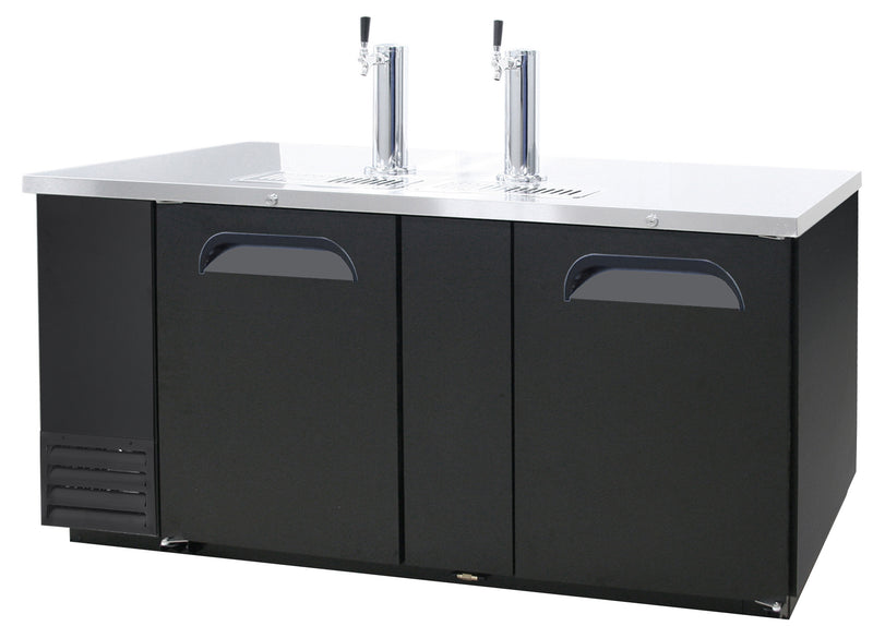 Windchill Pro NLDD69 Double Door 79" Wide Keg Beer Dispensing Cooler