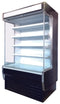 Windchill Pro WPOD-48VG Refrigerated Grab And Go 48" Wide Open Display Merchandiser/Cooler with Glass Sides