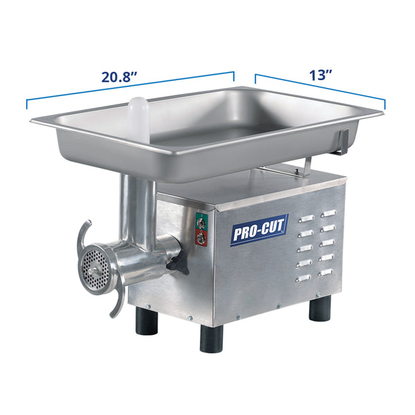 Pro-Cut KG-12-SS Size 12 Meat Grinder - 3/4 HP, 120V, Single Phase