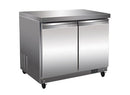 North-Air NA-UC36F 36" Double Door Undercounter or Worktop Freezer