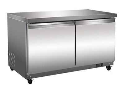 North-Air NA-UC60F 60" Double Door Undercounter or Worktop Freezer