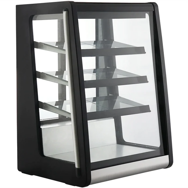 Nordic Air Counter Top 25" Angled Glass Refrigerated Pastry Display Case