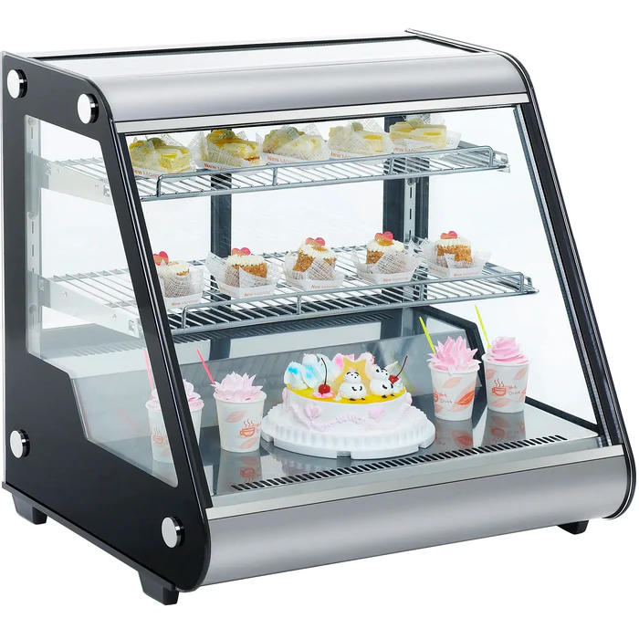 Nordic Air NACP-27 Counter Top 28" Angled Glass Refrigerated Pastry Display Case