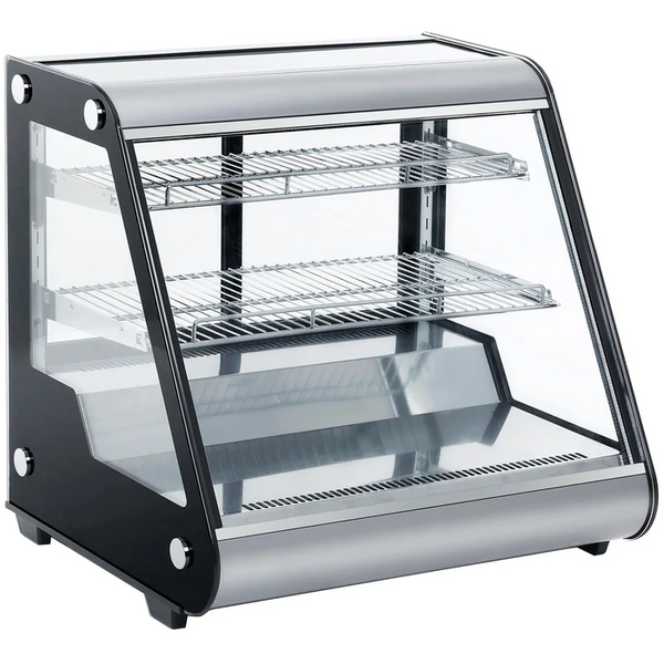 Nordic Air Counter Top 28" Angled Glass Refrigerated Pastry Display Case
