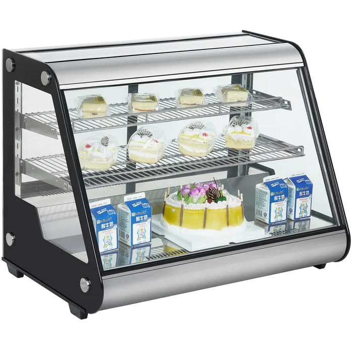 Nordic Air NACP-36 Counter Top 35" Angled Glass Refrigerated Pastry Display Case