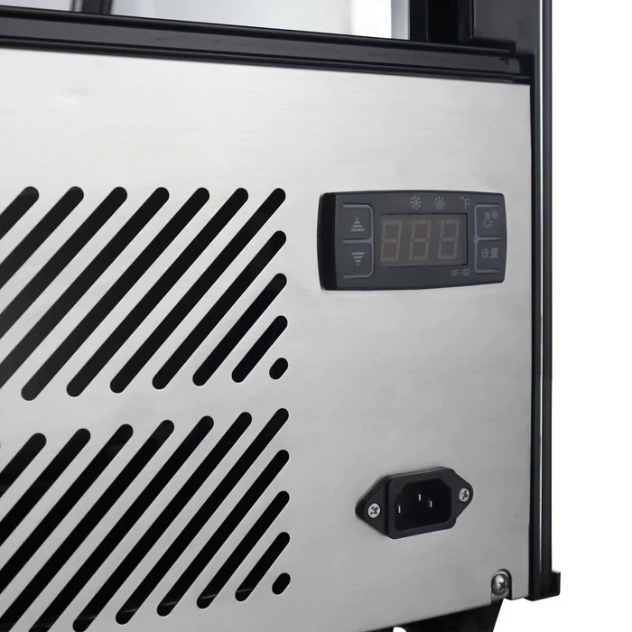 Nordic Air NACP-36 Counter Top 35" Angled Glass Refrigerated Pastry Display Case