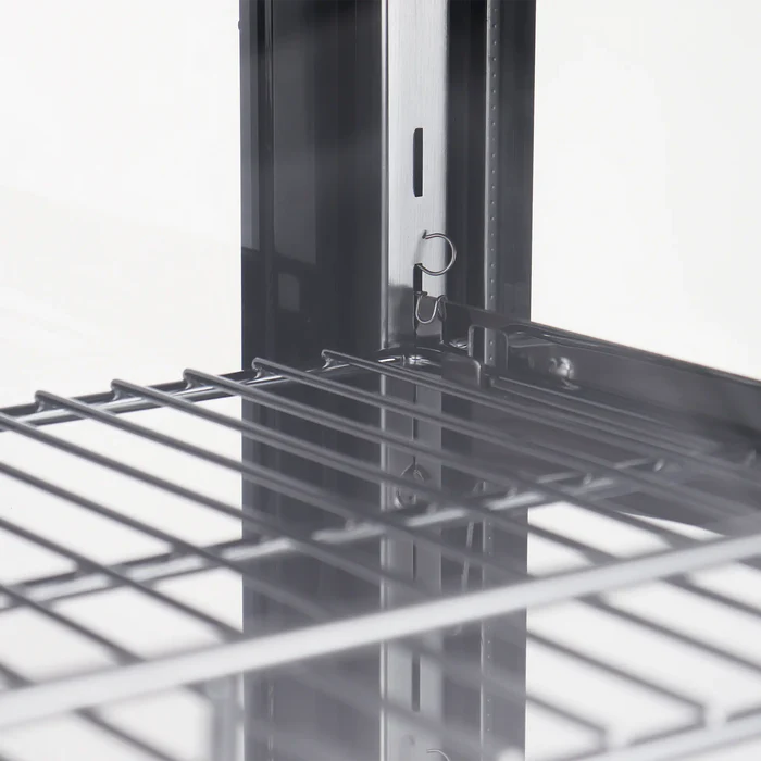 Nordic Air NACP-36 Counter Top 35" Angled Glass Refrigerated Pastry Display Case