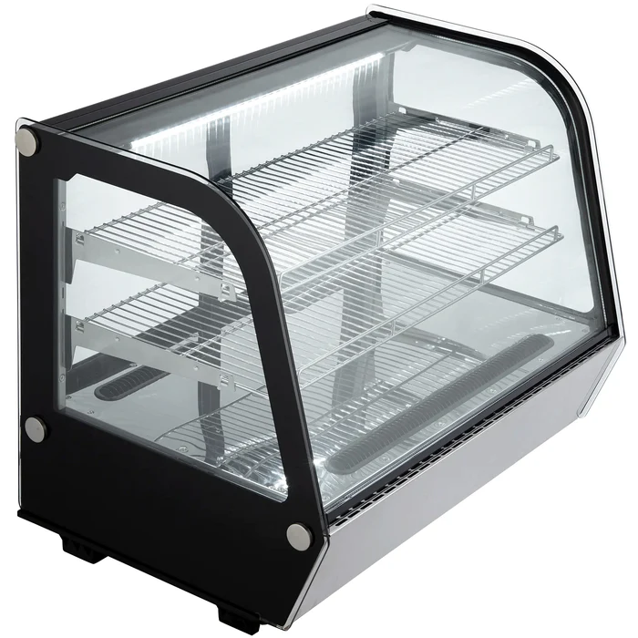 Nordic Air NCCP-36 Counter Top 35" Curved Glass Refrigerated Pastry Display Case