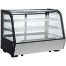 Nordic Air NCCP-36 Counter Top 35" Curved Glass Refrigerated Pastry Display Case
