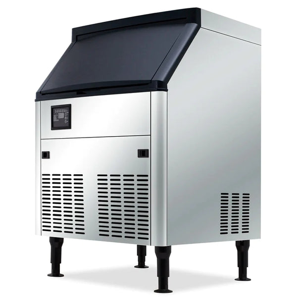 Nordic Air NIM-280C Ice Machine, Cube Shaped Ice - 280LB/24HRS, 80LBS Storage