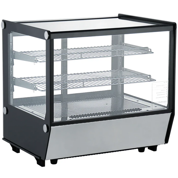 Nordic Air Counter Top 28" Square Glass Refrigerated Pastry Display Case
