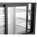 Nordic Air NSCP-48 Counter Top 48" Square Glass Refrigerated Pastry Display Case