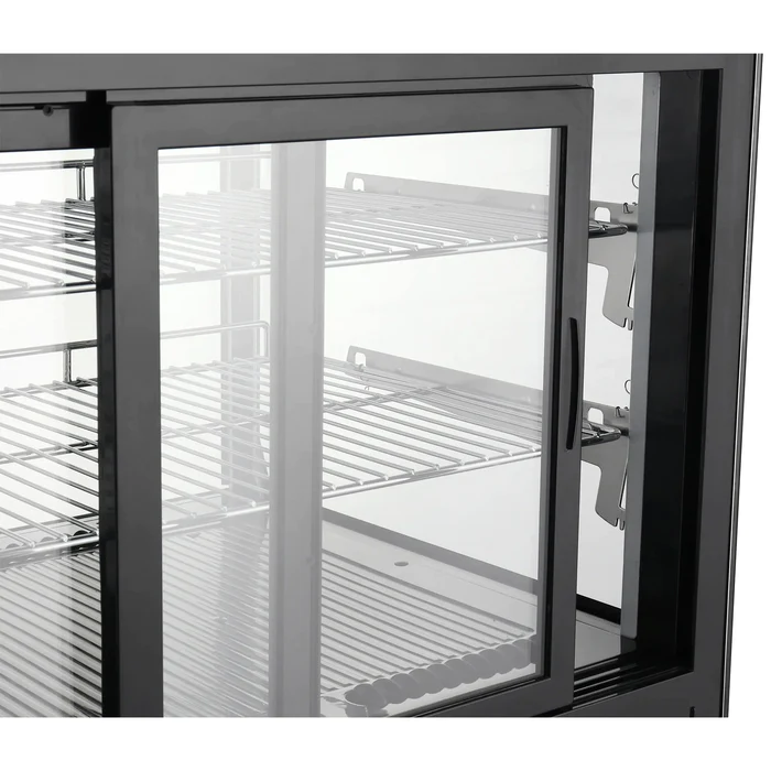Nordic Air NSCP-48 Counter Top 48" Square Glass Refrigerated Pastry Display Case