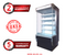 Windchill Pro Refrigerated Grab And Go 36" Wide Open Display Merchandiser/Cooler with Glass Sides