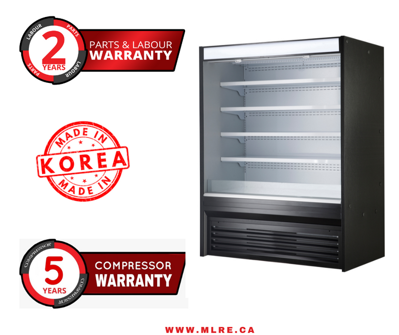 Windchill Pro WPOD-60VS Refrigerated Grab And Go 60" Wide Open Display Merchandiser/Cooler