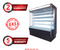 Windchill Pro WPOD-72VG Refrigerated Grab And Go 72" Wide Open Display Merchandiser/Cooler with Glass Sides