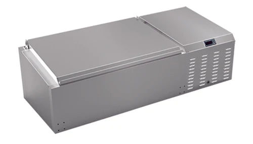 North Air NA-PD-46 Topping Rail Countertop 46" Sandwich Prep Table