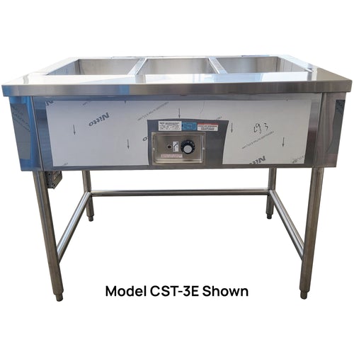 Maple Leaf CST-6E Economy Steam Table - 6 Wells