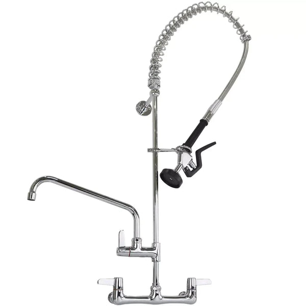 Maple Leaf Standard Duty Pre-Rinse Faucet with Add on Spout - Various Sizes