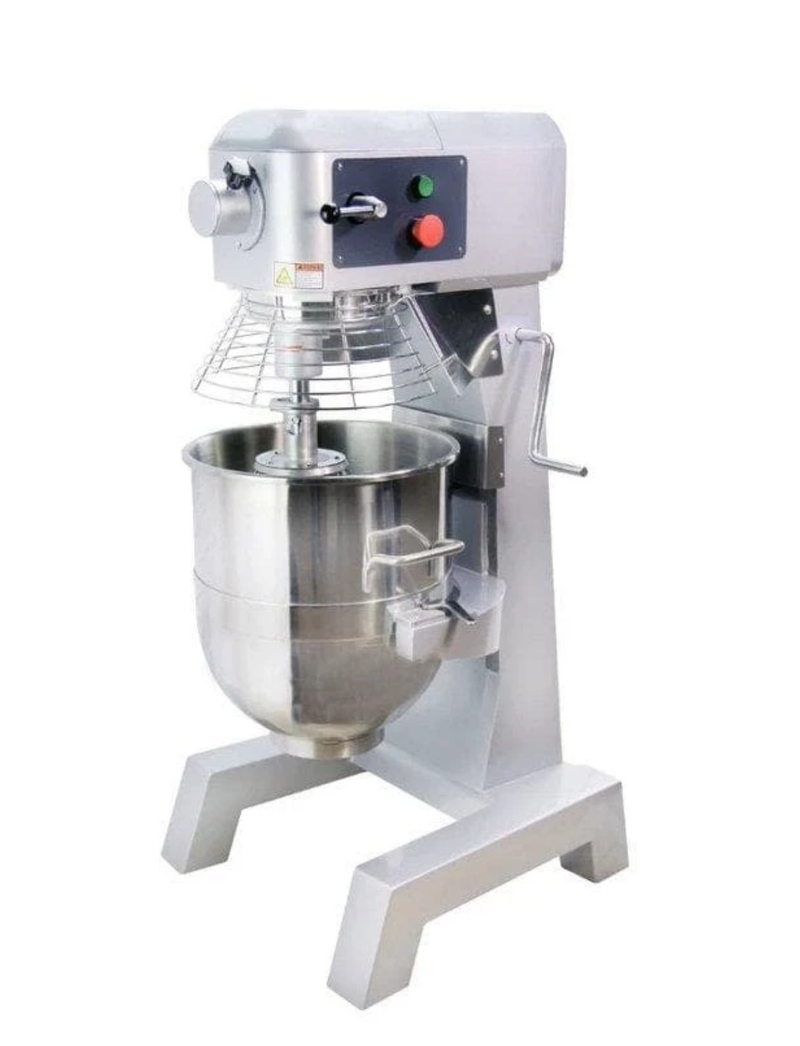 Commercial HLM-40B 40Qt Capacity Planetary Stand Mixer - 220V-Single or Three Phase
