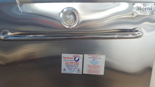 Morni CS02 Natural Gas/Propane 24″ x 24″ Tandoori Oven- 100,000 BTUs