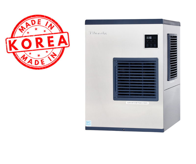 Blue Air BLMI-500A Modular Ice Machine, Crescent Shaped Ice Cubes -538 lbs/24 HRS ( ICE BIN SOLD SEPARATELY )