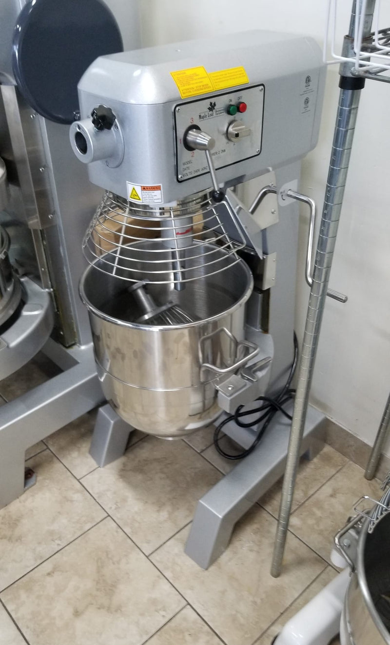 Commercial HLM-40B 40Qt Capacity Planetary Stand Mixer - 220V-Single or Three Phase