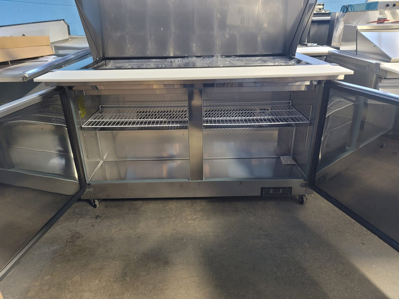 North-Air Double Door 60" Refrigerated Mega Top Sandwich Prep Table