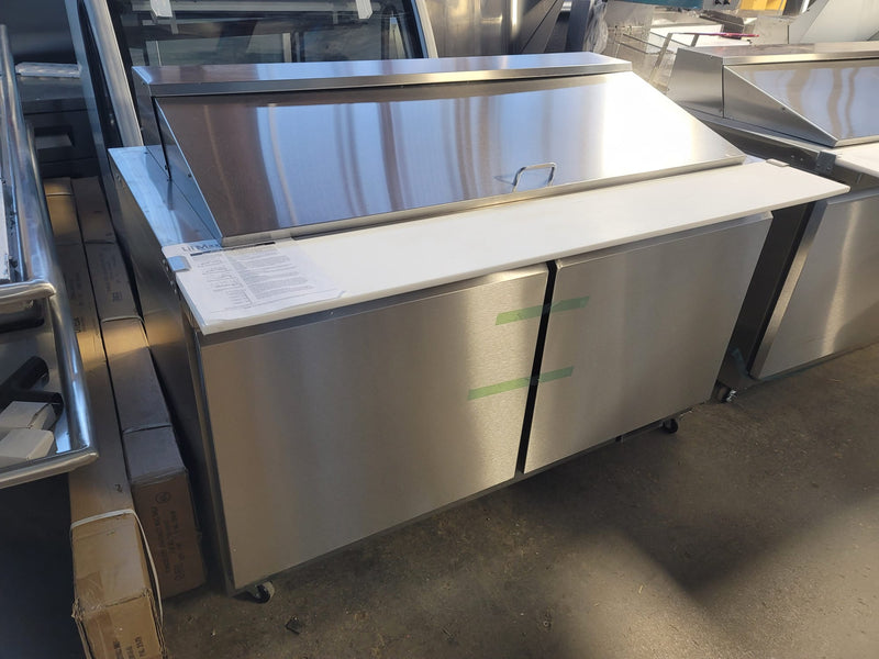 North-Air Double Door 60" Refrigerated Mega Top Sandwich Prep Table