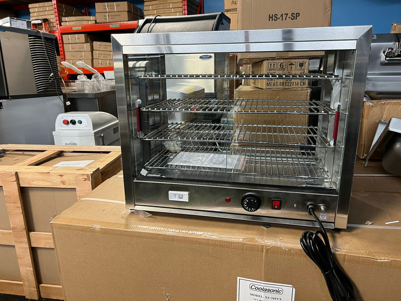Maple Leaf FW-580 Glass 24" Display Food Warmer(4 Racks)