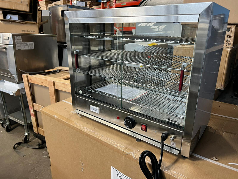 Maple Leaf FW-580 Glass 24" Display Food Warmer(4 Racks)