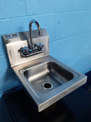 Huige SSHS15 Medium 15" Wall Mounted Hand Sink (Faucet Included)