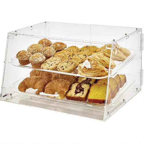 Maple Leaf Two Tier Counter-top Acrylic Display Case