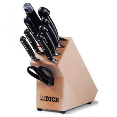 F.Dick Premier Plus Wooded Knife Block (9 Pcs)