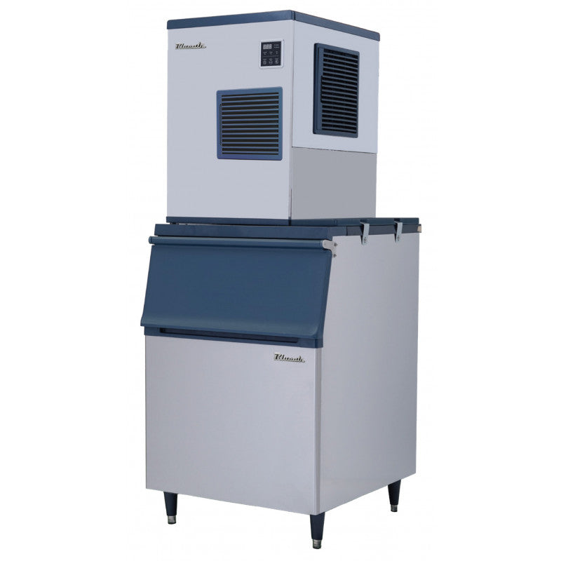 Blue Air BLMI-500A Modular Ice Machine, Crescent Shaped Ice Cubes -538 lbs/24 HRS ( ICE BIN SOLD SEPARATELY )