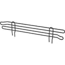 Wire Chrome/Black Epoxy Ledges - Various Sizes