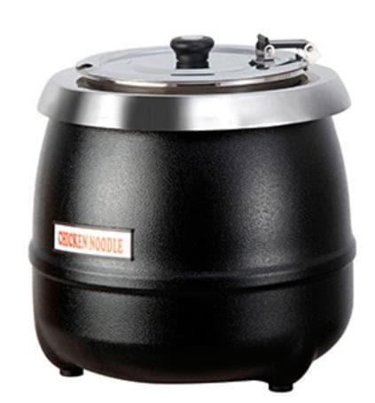 Omega AT51588 Black Steel 10L Electric Soup Kettle
