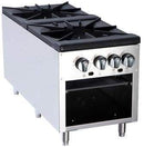Maple Leaf Natural Gas/Propane Double Burner Stock Pot Range
