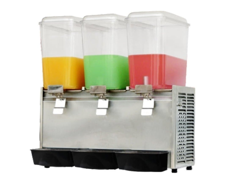 Nordic Air RD54-3 Triple Container 54 Liter (18L per Container) Refrigerated Juice Dispenser