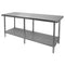 Elite Stainless Steel Work Table - Various Sizes