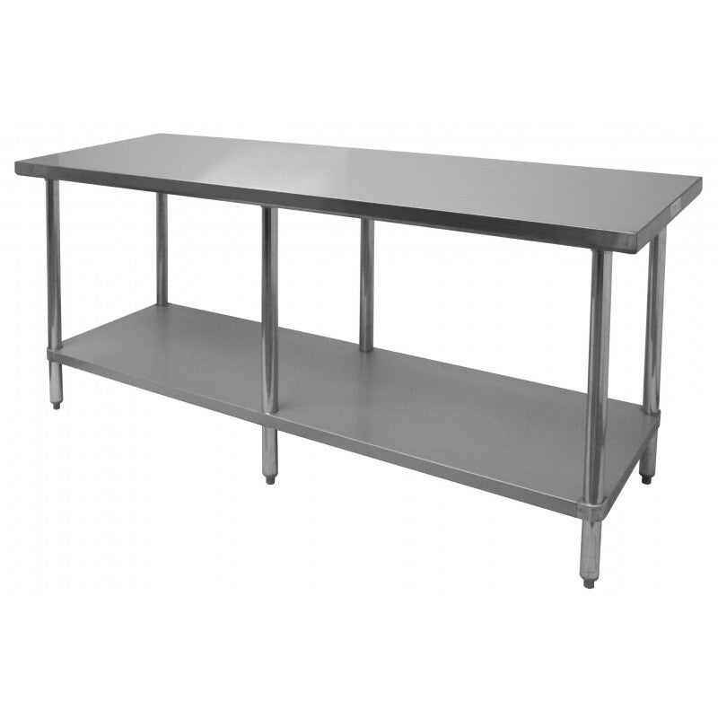 Economy Stainless Steel Work Table - Various Sizes